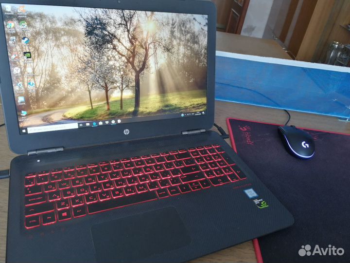 Игровой Ноутбук Hp Omen 15-ax211ur