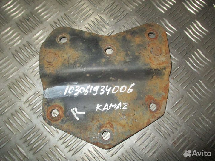 Кронштейн крепления ящика акб правый KAMAZ 6580370