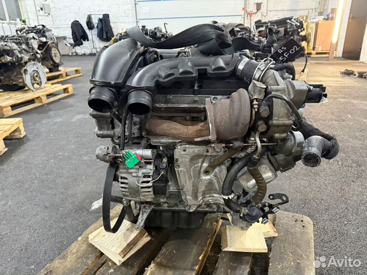 Двигатель EP6 Citroen Peugeot 5F02 турбо 150лс