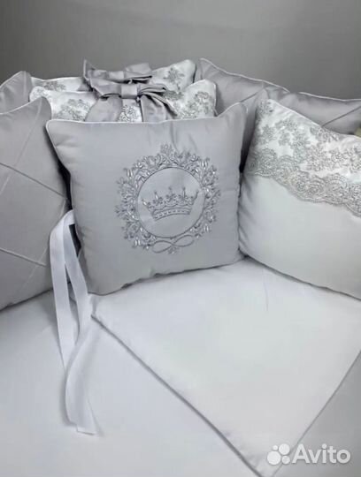 Бортики в детскую кроватку