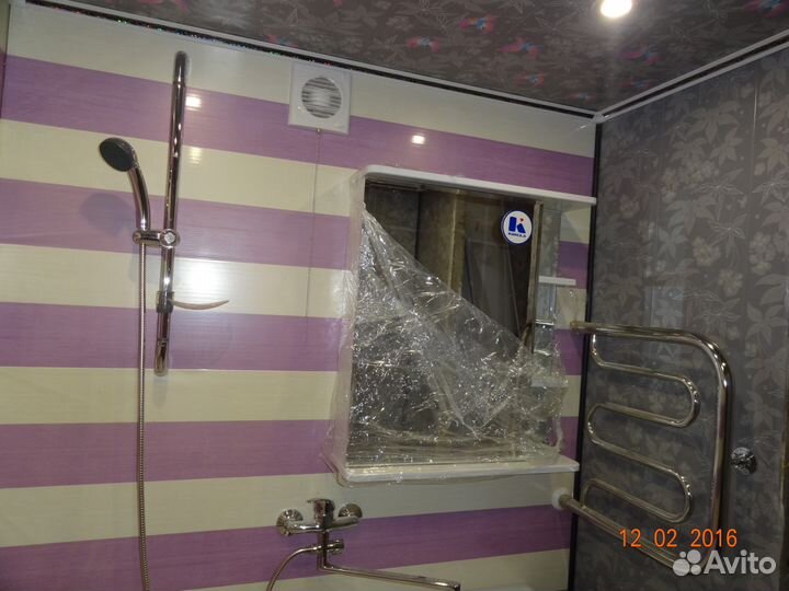 Ванная и туалет пластиковыми панелями