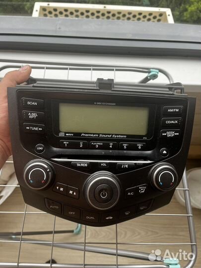 Магнитола аккорд 7