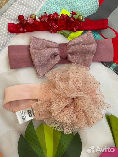 Бантики-повязочки для малышки