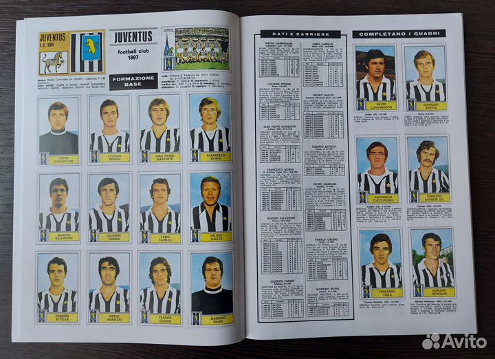 Panini Calciatori Кальчатори 1971-72