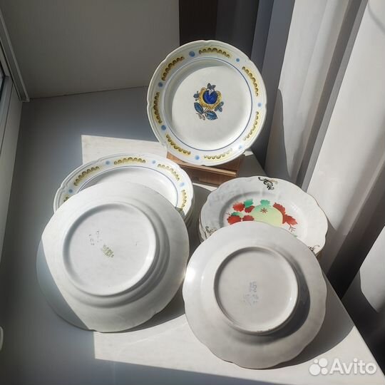 Фарфоровые тарелки СССР