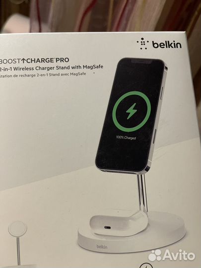 Зарядная станция для iPhone и наушников belkin