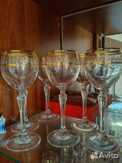 Набор бокалов для вина Богемия 6 штук