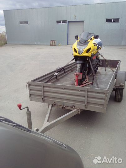 Перевозка мотоциклов.Услуги авто с прицепом