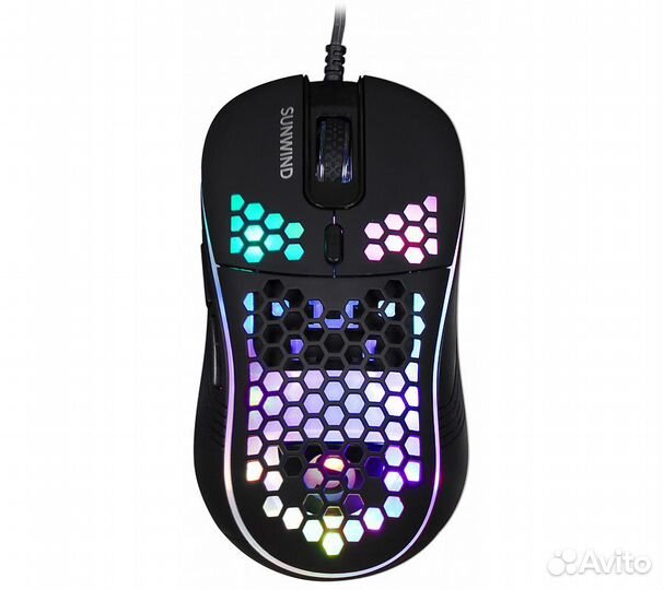 Мышь SunWind SW-M800G, черный