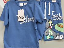 Новый детский костюм Zara Том и Джерри с шортами