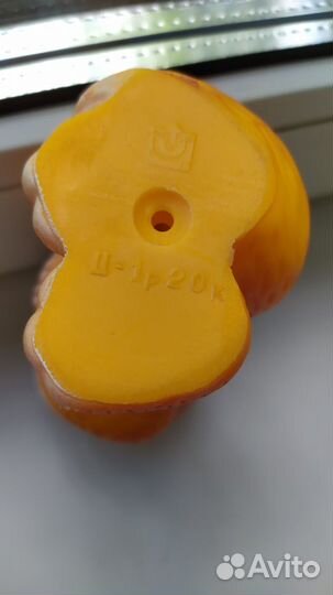 Игрушка лиса резиновая СССР