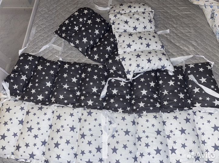 Бортики в кроватку