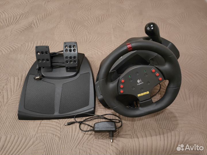 Руль logitech momo racing 900 градусов