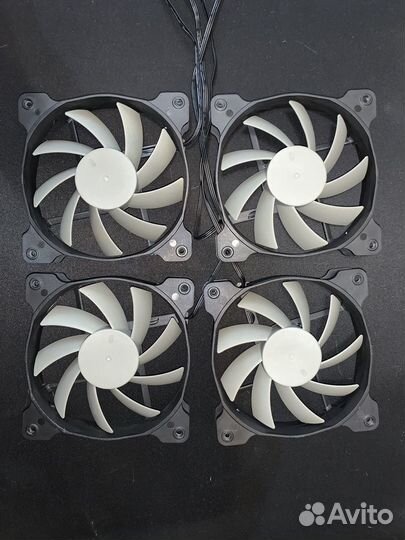 Корпусные вентиляторы в количестве