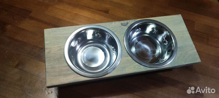 Миска для кошек и собак. 2 чашки по 480мл