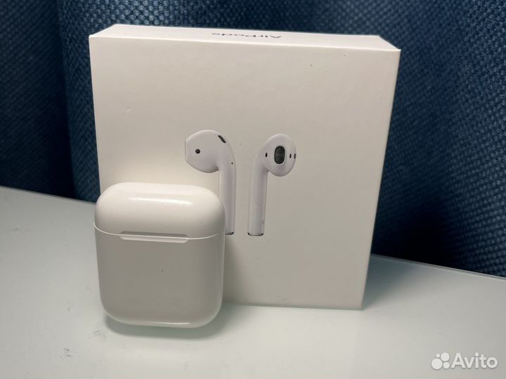 Беспроводные наушники apple airpods 2