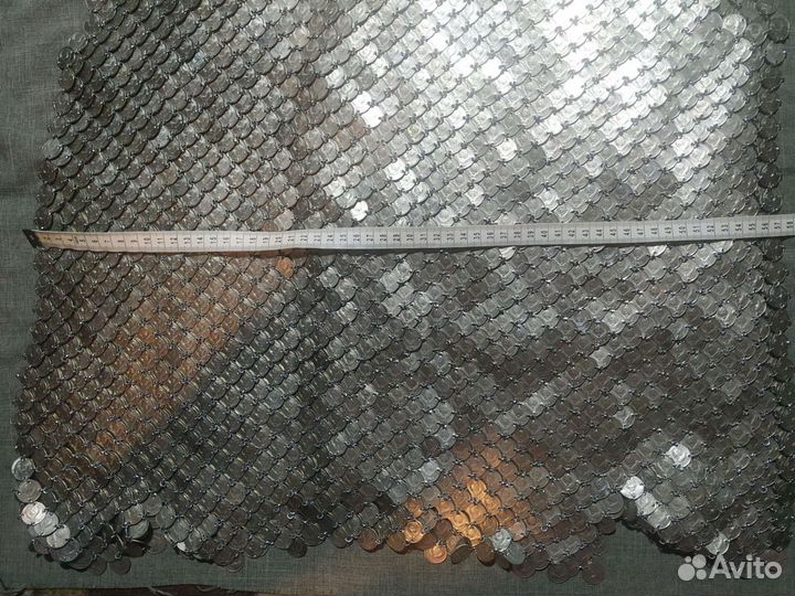 Жилет - кольчуга из монет