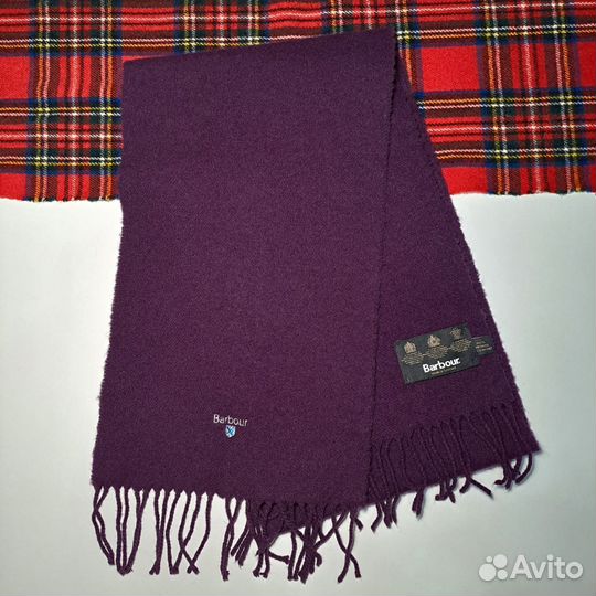 Шерстяной шарф Barbour Made in Scotland