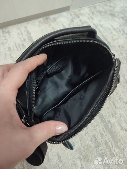 Сумка мужская натуральная кожа