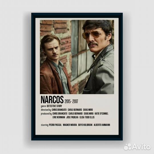 Постер Narcos (А2)