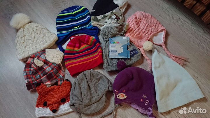 Пакет шапки,варежки,пинетки,носки,слюнявчики 0-3г