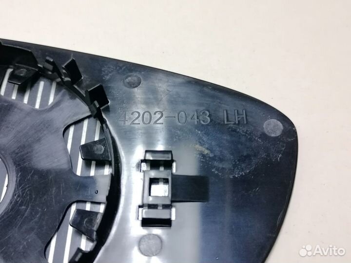 Левый зеркальный элемент Ford Fiesta 6 2008-2018