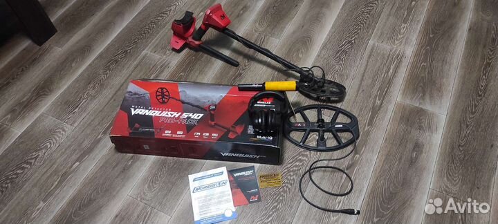 Металлоискатель minelab vanquish 540 pro pack