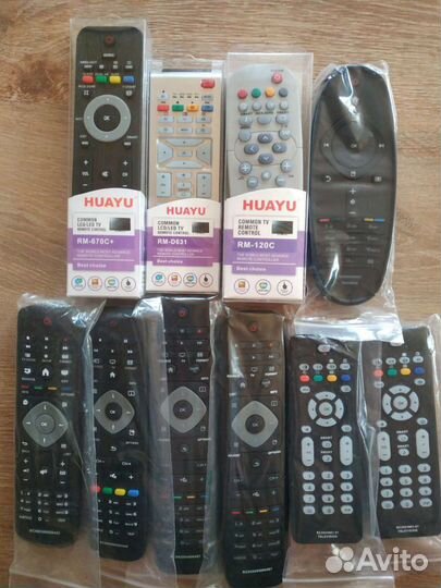 Пульт ду для телевизора Филипс разные