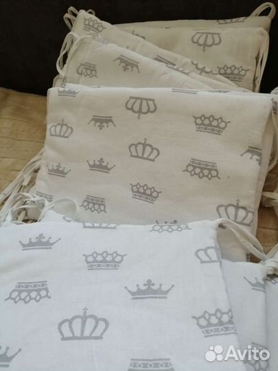 Бортики и кармашки для кроватки