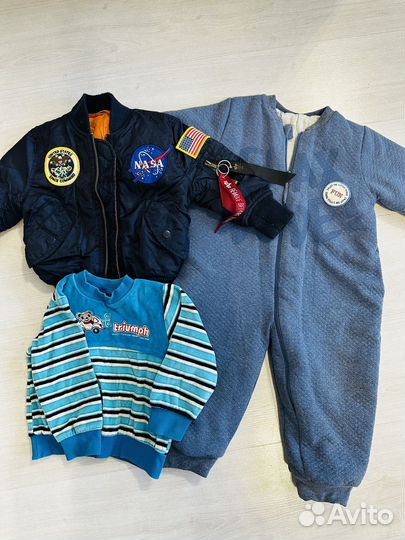 Пакет вещей на мальчика 1-2 года