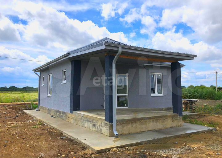 Дом 55 м² на участке 7,5 сот.