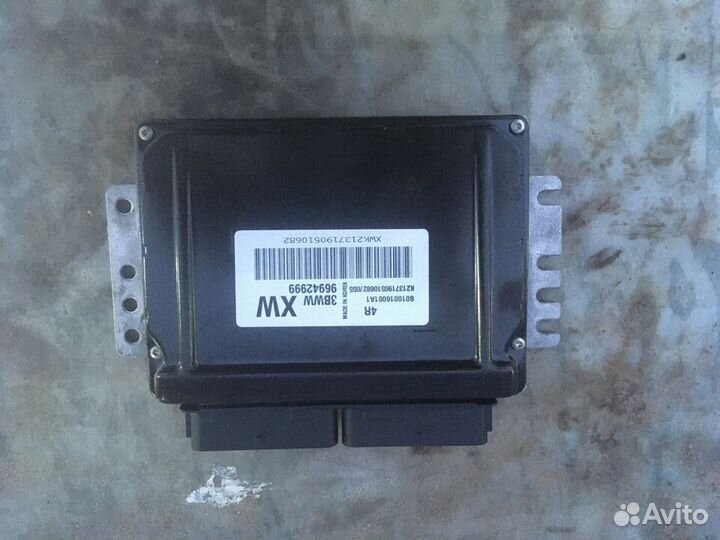 Эбу двигателя Деу Матиз 1.0л. B10S1