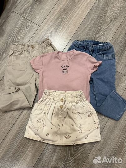 Вещи пакетом для девочки 92