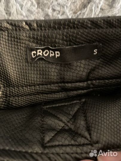 Юбка экокожа