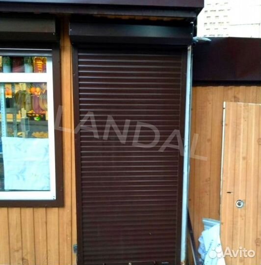 Рольставни на вход