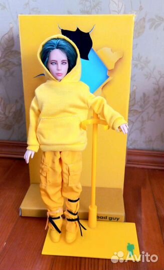 Кукла Billie Eilish - bad guy