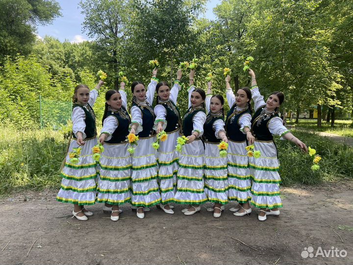 Аренда народных костьмов