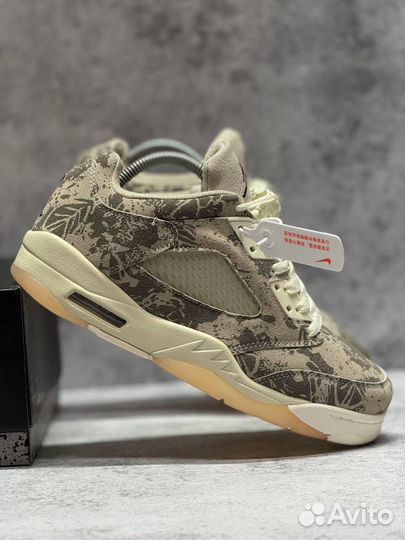 Кроссовки Nike PSG x Air Jordan 5 Low (Арт.21741)