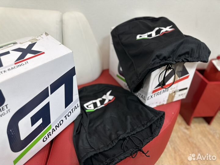 Коробка и пыльник от шлем мотард GTX 690 633