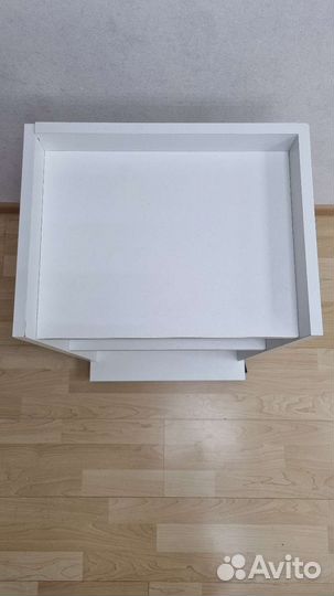 Тумба выкатная белая