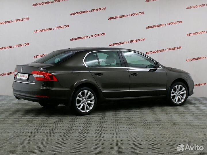 Skoda Superb 1.8 AMT, 2013, 128 296 км