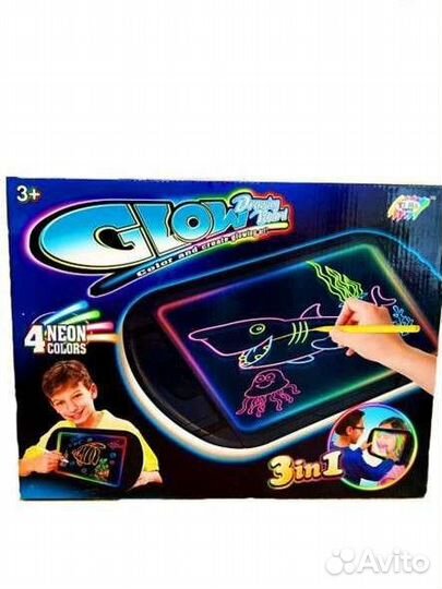 Планшет для рисования, светящийся