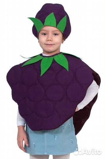 Огурчик, баклажан, апельсин, ананас, ежевика