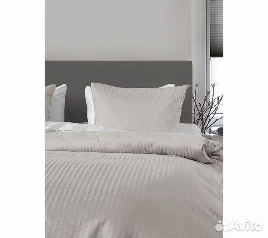 Постельное белье GoodNight Страйп-сатин 1,5 сп. (с