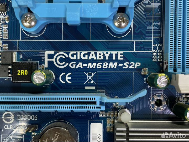 Gigabyte GA-M68MT-S2P Socket AM2+
