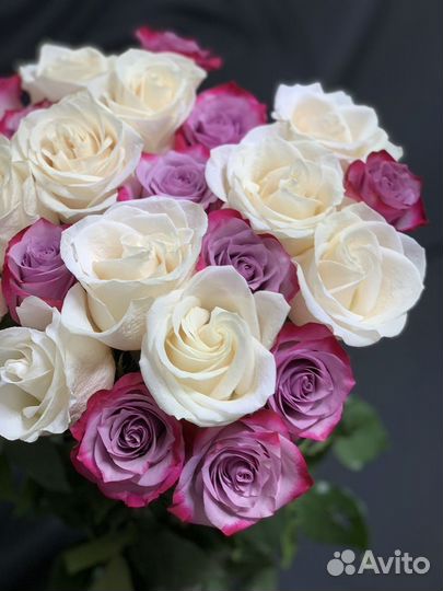 Живые цветы букеты розы