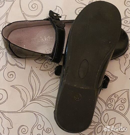 Детские ботинки на девочку M-Kids, кожа