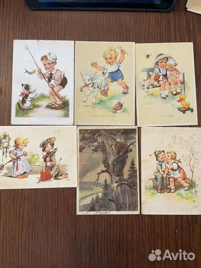 Немецкие открытки 1940-50