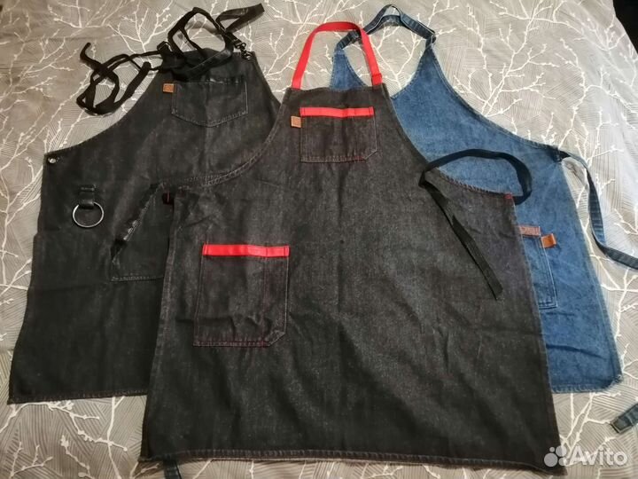Фартук джинсовый