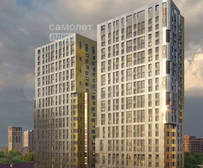 Квартира-студия, 29,5 м², 3/25 эт.